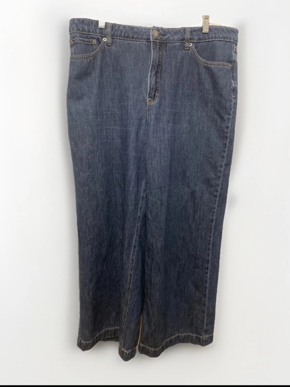 Women’s Dark Blue Wide Leg Jeans